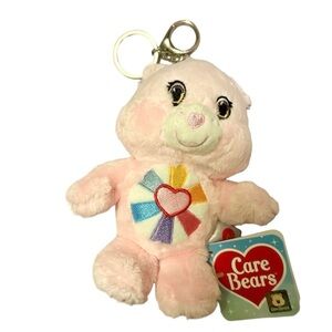 Care Bears Hopeful Heart Bear Plush Keychain